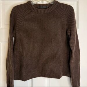 Jenni Kayne Fisherman Sweater Chocolate